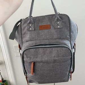 Light Gray Diaper Bag